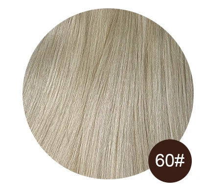 Hair Topper for Women with Bangs 100% Human Hair – Clip-In Hairpiece, Natural Straight Blonde Hair with Silk Base, Premium Quality Wig.